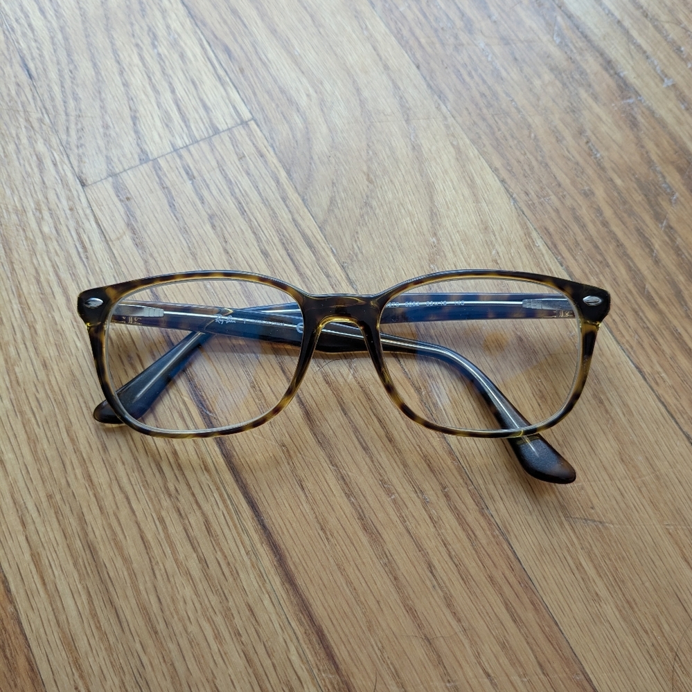 Unisex Rayban Glasses! Authentic, Timeless Tortoise Color!
